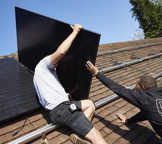 Norbury-solar panel-installation